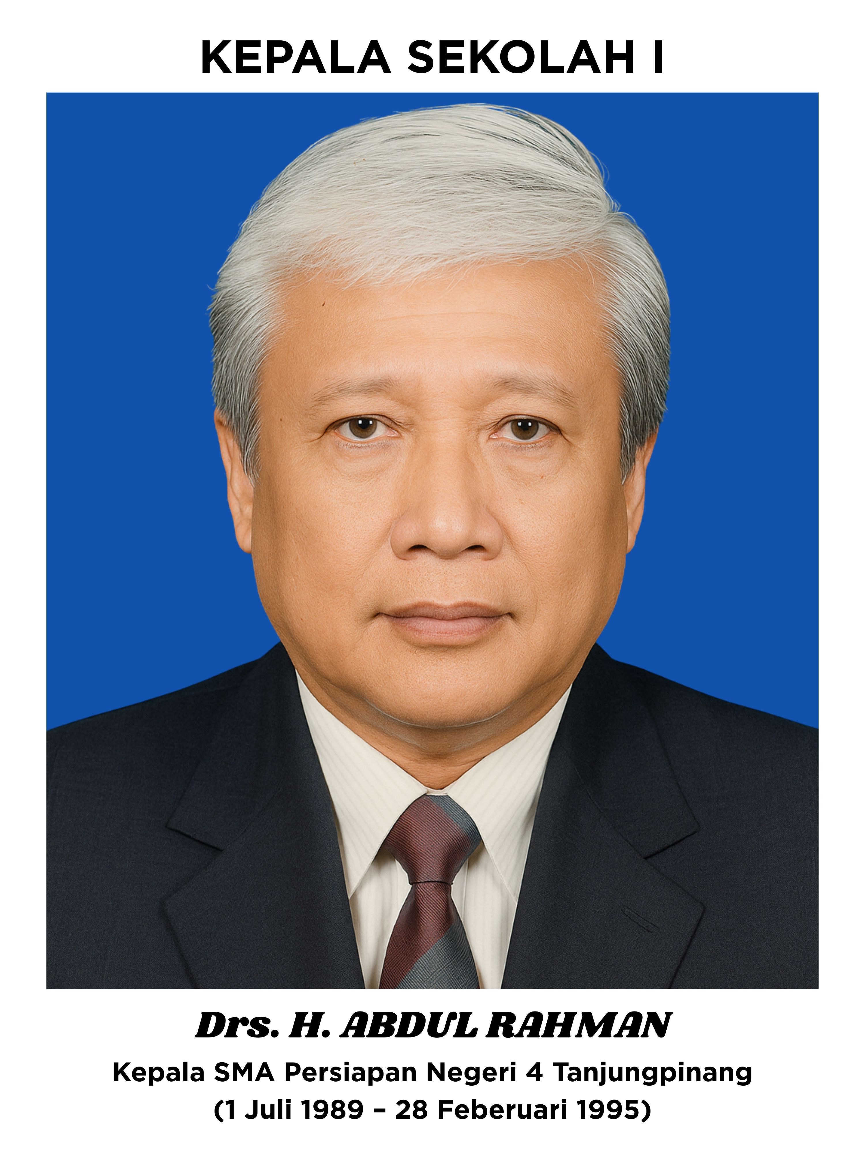 Drs. H. ABDUL RAHMAN